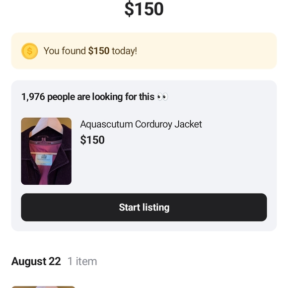 Aquascutum London Purple Corduroy Trench Coat - Picture 6 of 6